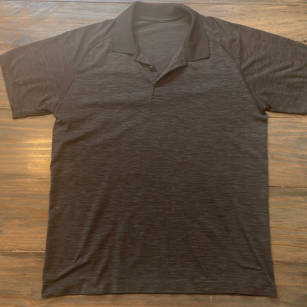 Lightly worn, black Lululemon polo. Size XL